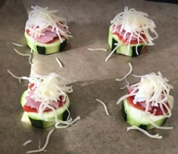 pizza courgette